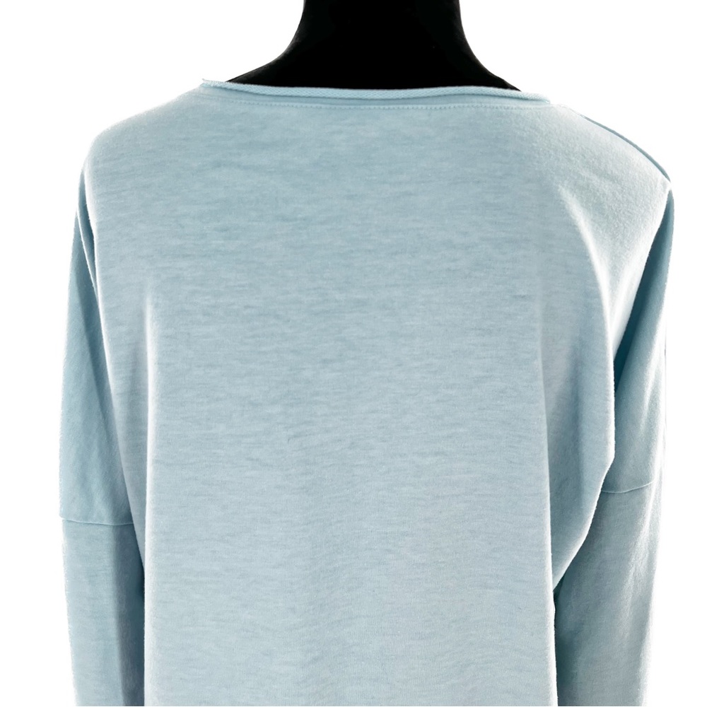 Lilicloth Graphic Yes I'm Cold ME 24:7 Long Sleeve Baby Blue T-Shirt Size Medium - Picture 12 of 17